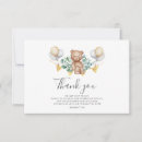 Search for bear horizontal note cards Baby shower