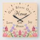 Recherche de paix vous horloges Floral