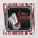 Search for red stiletto invitations For her