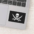 Search for crossed swords stickers Pirate flag