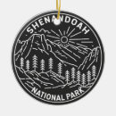 Search for shenandoah national park ornaments Hiking
