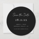 Search for circle save the dates Minimalist