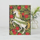 Search for unicorn christmas invitations Poinsettia