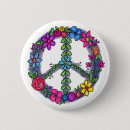 Search for anti war buttons Hippy