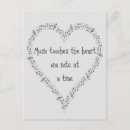 Recherche de citations musique cartes postales Coeur