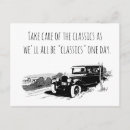 Search for classic car postcards Illustration