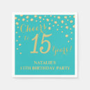 Recherche de 15 ans serviettes 15e anniversaire