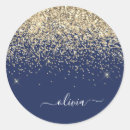 Search for monogram gold stickers Modern