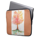 Recherche de arbre orange électronique Aquarelle