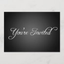 Search for black tie event invitations Business