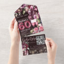 Search for wine 60th birthday invitations Modern