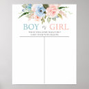 Search for guess the gender posters Watercolor