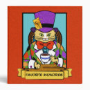 Search for cat binders Alice in wonderland