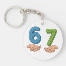 Search for six keychains Blue