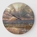 Recherche de rayons de soleil horloges Coucher du soleil