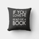 Search for love reading pillows Bookworm