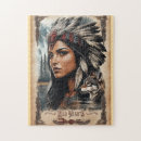 Search for american indian chief puzzles Headdress