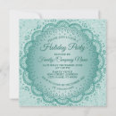 Search for teal christmas invitations Corporate