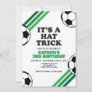Search for soccer party invitations Green