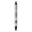 Search for black white checkered pens Traditional