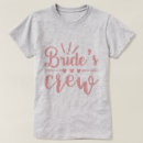 Search for rustic wedding tshirts Team bride