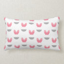 Recherche de lapin rose coussins Rayures