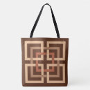 Recherche de brun chocolat sacs Géométrique