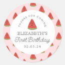 Recherche de pastèque rouge autocollants Melon