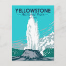 Recherche de geyser cartes postales Parc national de yellowstone