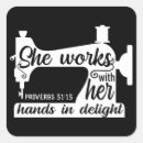 Search for funny crochet stickers Seamstress