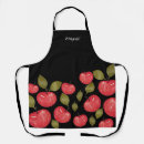 Search for apple pattern aprons Watercolor