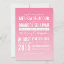Search for pink ombre wedding invitations Gradient