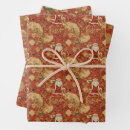 Recherche de vintage xmas papier cadeau Rouge