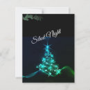 Search for blue stars postcards Night