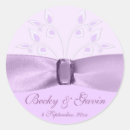 Search for ribbon wedding stickers Lilac