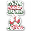 Recherche de vin drôle autocollants Vacances