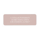 Search for bands return address labels For her
