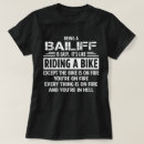 Search for bailiff tshirts Profession