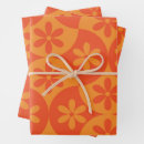 Search for tangerine wrapping paper Geometric