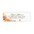 Search for autumn harvest return address labels Pumpkin