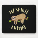 Search for funny sloth mousepads Wild