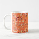 Search for cute orange tabby cat mugs Kitty