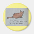 Recherche de nourriture mignonne magnets Chat