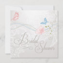 Search for butterfly bridal shower invitations Vintage