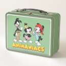 Search for kids cartoon show lunch boxes Yakko wakko dot