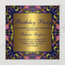 Search for purple 19th birthday invitations Pink