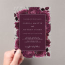 Search for burgundy and silver wedding invitations Script