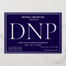 Search for silver and blue graduation invitations College