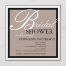 Search for beige bridal shower invitations Elegant