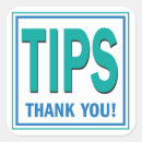 Search for tips stickers Tip jar